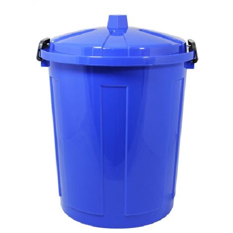 plasteo® 3 taniche per bevande da 20 litri, con 1 rubinetto e 3 coperchi a vite (DIN 61), adatte per alimenti, senza BPA, portatili, per interni ed esterni, blu