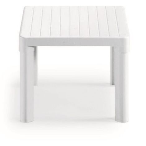 Tavolino Resina Tip Quadro Bianco 47X 47 1022 Scab