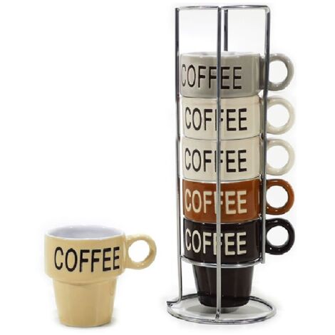 Tazza da tè in porcellana in set regalo da 4 pezzi, 200 ml
