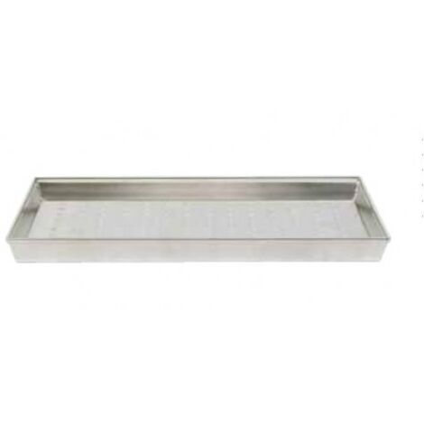 Teglia da forno per Pizza pane forata Professionale rettangolare cm 35x28 H3 in Lega Alluminio 3003 con fori Bordi Ripiegati e Saldature Eccellenti Pasticcerie ristoranti Made in Italy Agnelli