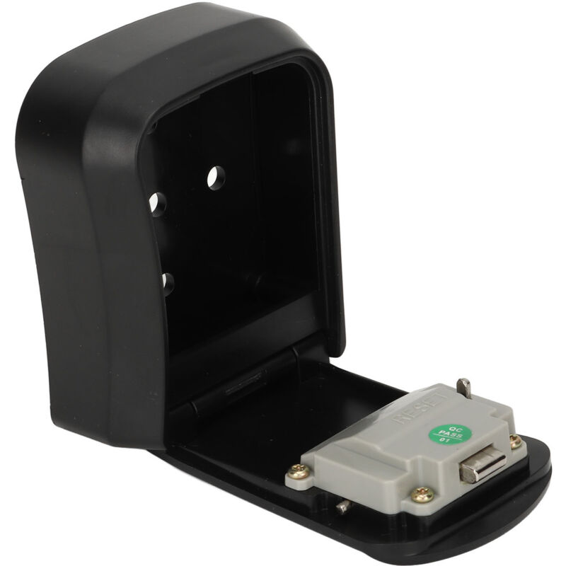 Eosnow,Boîte de Rangement de Clés étanche, Boîte de Serrure à Combinaison Sécurisée Antirouille Résistante à l'usure pour la Maison (Noir) 3