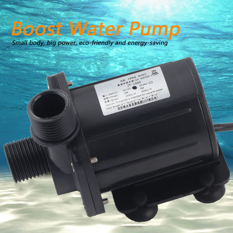12v mini pompe à eau 240l/h ip68 submersible amphibie Étang de