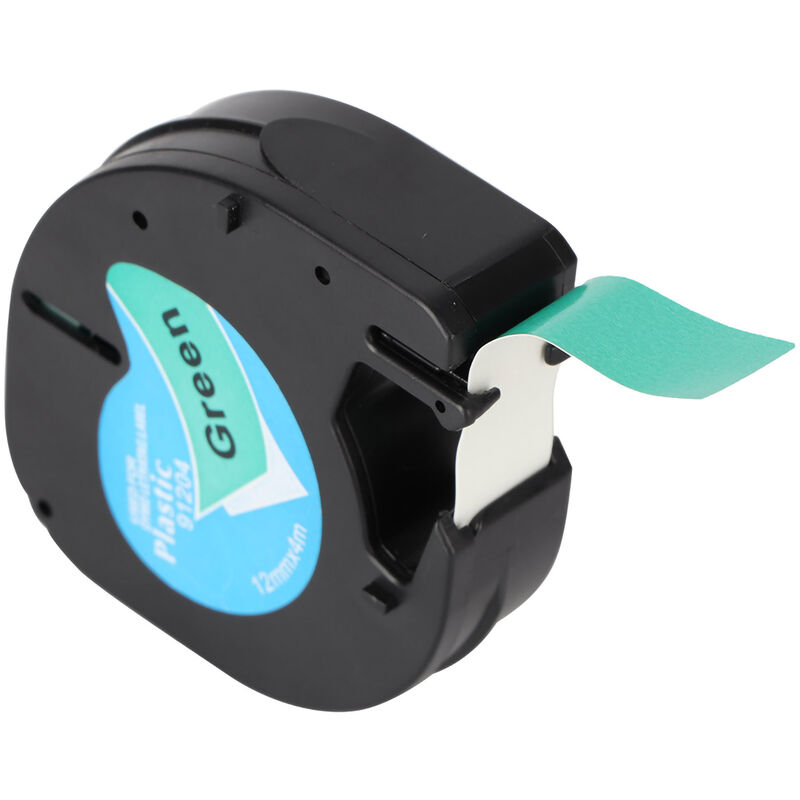 Eosnow 5PK Compatible pour Dymo LetraTag plastique 91331 12mm ruban d' étiquettes laminé recharges