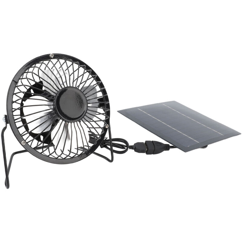 Ventilateur Solaire 10W Pour Abri De Jardin, Poulailler, Serre - Étanche, Automatique, Sans Branchement électrique