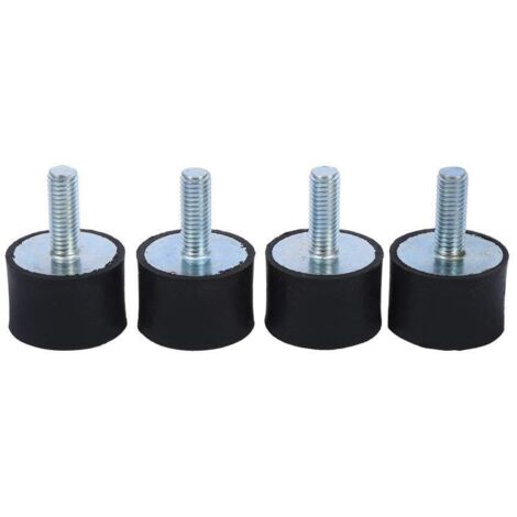 4 X M6 Externe Double Fil Amortisseur Support En Caoutchouc Anti Vibration Silent Lock Pour