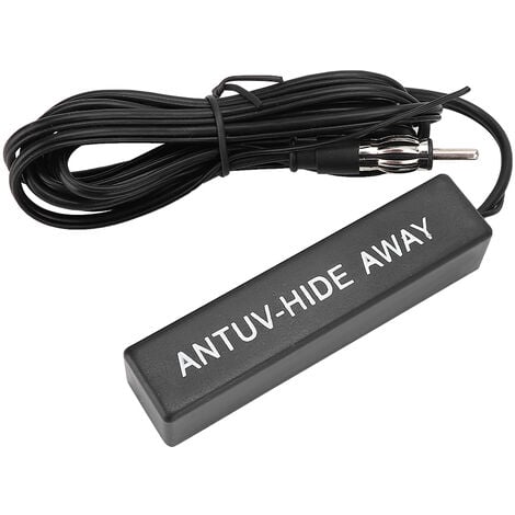Cable Antenne Autoradio, Voiture Radio Amplificateur Antenne FM AM  Amplifiée Signal Amplificateur Booster Cable 12V Actif ISO DIN Jack