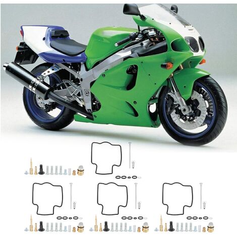 4 Kits De Réparation Carburateur Moto Kawasaki Vulcan 800 VN800 A1 à A11 1995-2005 - Joints Et Pièces