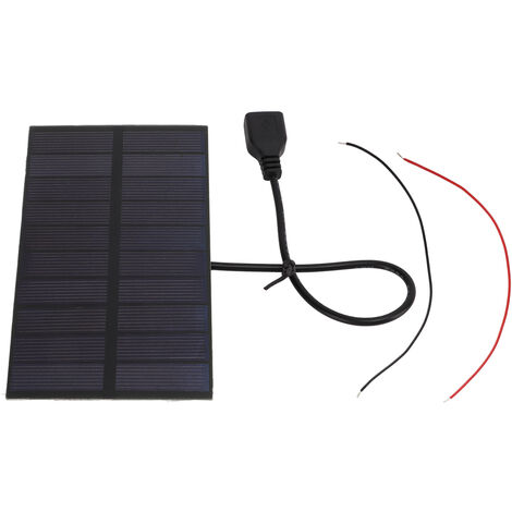 Panneau Solaire Diy, Chargeur De Batterie Solaire Portable Facile À