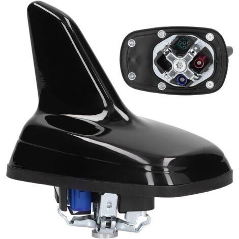 Antenne Toit Forme Aileron De Requin 5Q0035507B5FQ - Remplacement Noir Brillant Pour Seat Ateca, Skoda Karoq/Kodiaq, VW, Superb