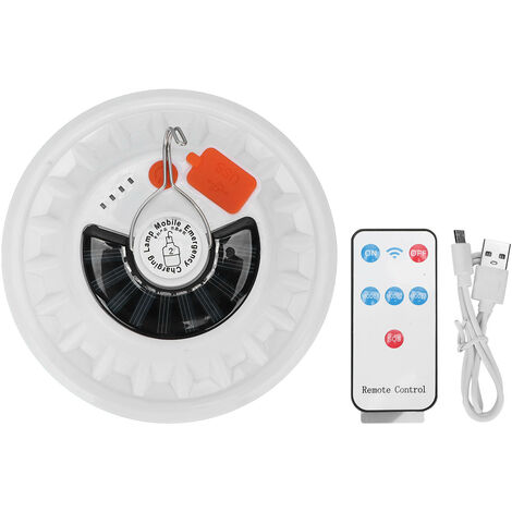 USB Ampoule Rechargeable Avec Télécommande, 7W LED Ampoules Batterie , E27 Tactile Dimmable
