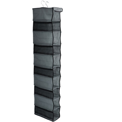 Organisateur Suspendu Pour Lit Bébé 2 En 1 - 39x20 Cm, Poches Pour Couches Et Doudous, Blanc
