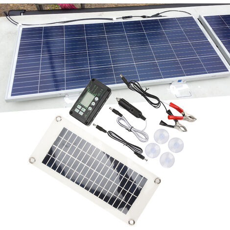 Panneau solaire photovoltaïque pour l'alimentation 24V Puissance 30W