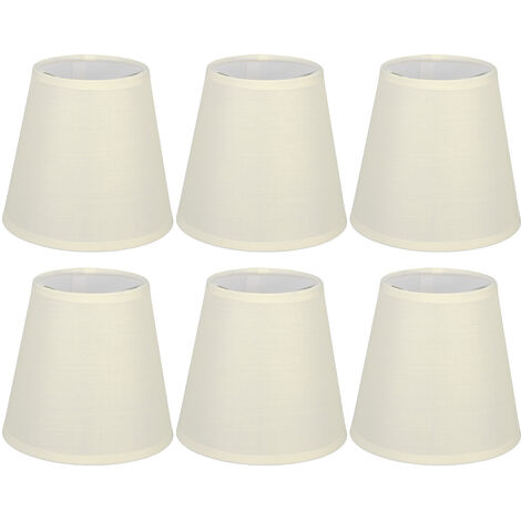 Abat-jour 25x10x60 cm Et Beige Coton I Sous Cadre E27 Grand Et Abat