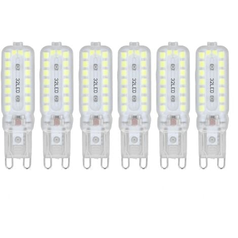 6 Ampoules led G9 7W blanc froid - Le guide de l'éclairage et de l'ampoule  led