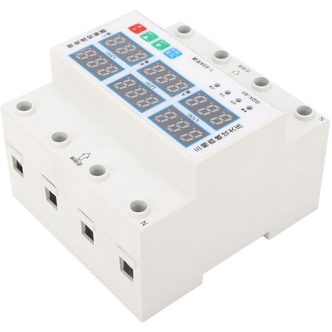 Stabilisateur Tension 230V 63A SVP-912 - Protecteur Surtension/Sous-tension Réglable Avec Affichage