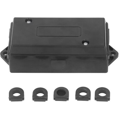 Bloc De Distribution électrique 8 Ports UKK 160A - Connexion Vis, Rail DIN, Pour Câbles 10-70 Mm²