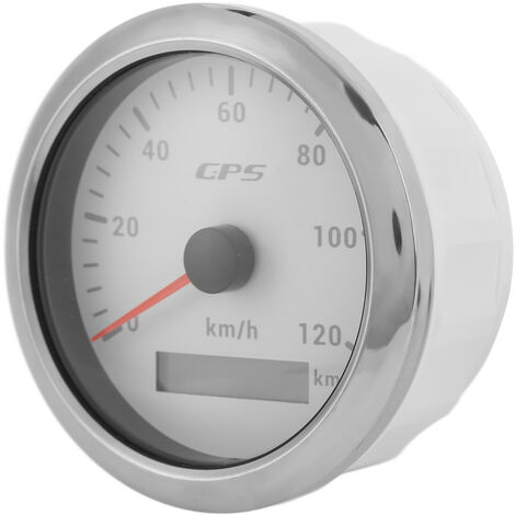 Eosnow Compteur de vitesse GPS 85mm, 0 à 60 km/h, écran LCD, odomètre avec  rétro