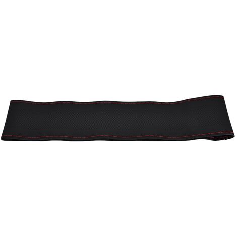 Eosnow Coque de couverture de volant en cuir véritable, universelle, antidérapante, pour voiture