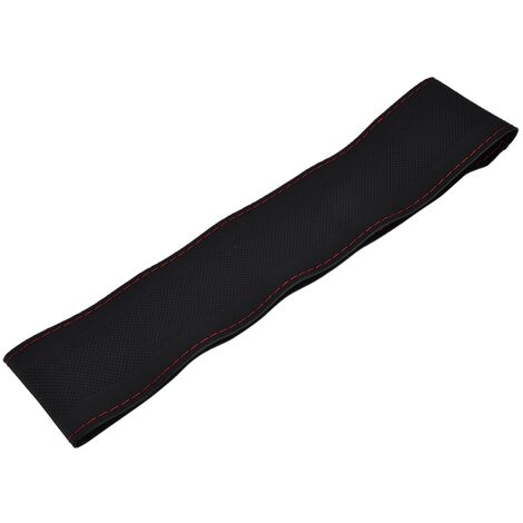 Eosnow Coque de couverture de volant en cuir véritable, universelle, antidérapante, pour voiture