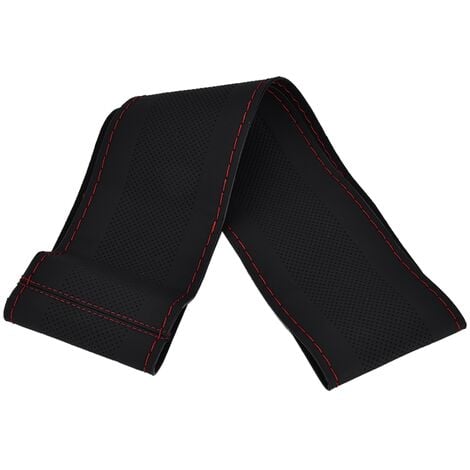 Eosnow Coque de couverture de volant en cuir véritable, universelle, antidérapante, pour voiture