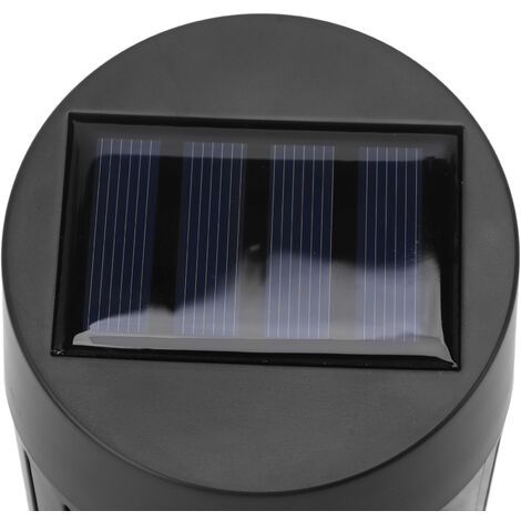 Eosnow Lampes solaires de clture, 2 pièces, décoration élégante, motif de coquille, étanche IP67, applique murale solaire pour jardin intérieur et extérieur