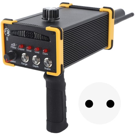 VIDAXL Detecteur de metaux portable Profondeur de recherche 60 cm pas cher  