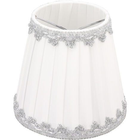 Eosnow Abat-jour en tissu moderne et Simple, 6 pièces, lustre à bougie, abat-jour de Table pour salon