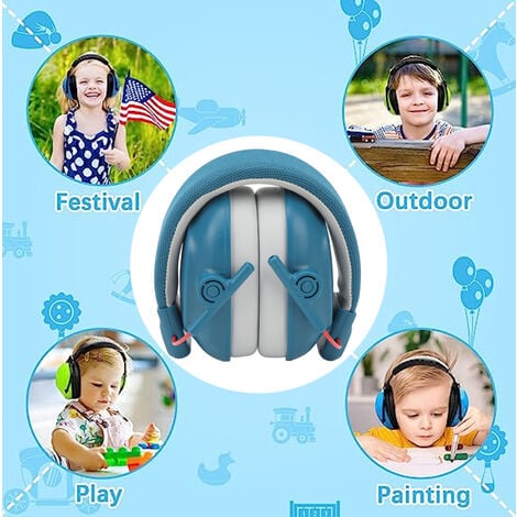 Eosnow Casque Antibruit Pour Enfants Db Nrr Protection Auditive