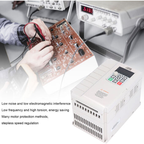 Transformateur 220V 380V Convertisseur de fréquence Entrée monophasée 220V Sorti Transformateur 220V 380V Convertisseur de fréquence Entrée monophasée 220V Sorti
