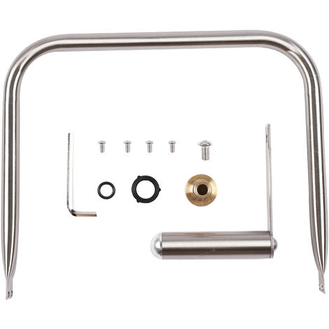 Eosnow Kit de support mural automatique pour enrouleur de tuyau d'arrosage, support de stockage de tuyau d'eau pour le jardinage domestique (ue 3/4 pouces)