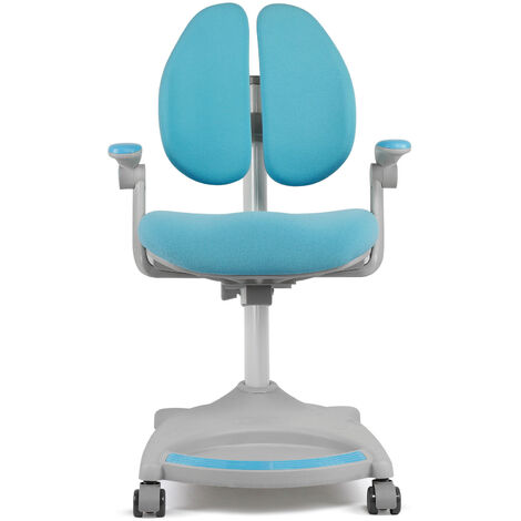 Chaise Bureau Enfant FurnitureR - Ergonomique Réglable Rose - Apprentissage Maison