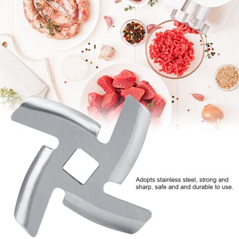 Pièces de coupe de lame de plaque de hachoir de broyeur de viande d'acier inoxydable pour le hachoir à viande (46mm)