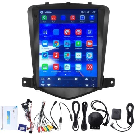 Eosnow Autoradio 9,7 pouces, Bluetooth, mains libres, lecteur multimédia, Navigation GPS, remplacement pour Cruze J300 2009 – 2015