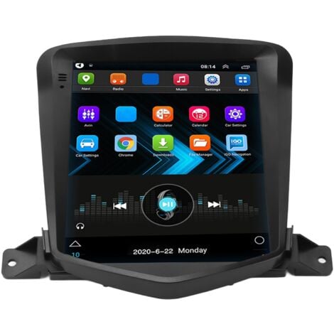 Eosnow Autoradio 9,7 pouces, Bluetooth, mains libres, lecteur multimédia, Navigation GPS, remplacement pour Cruze J300 2009 – 2015