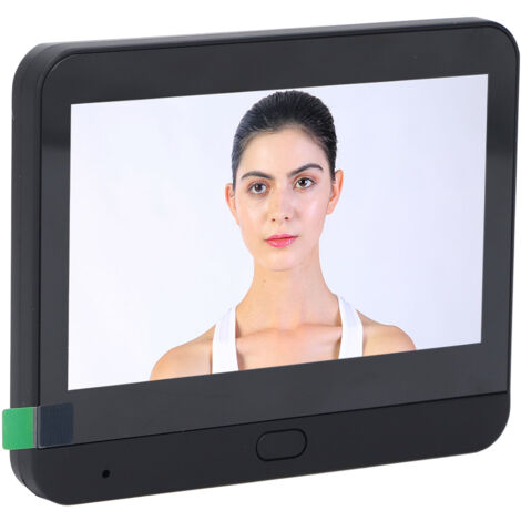 Eosnow Sonnette avec caméra judas pour Tuya Smart, visionneuse de porte numérique sans fil 1080P, 120 degrés, 4,3 pouces, conversation bidirectionnelle, détection de mouvement PIR