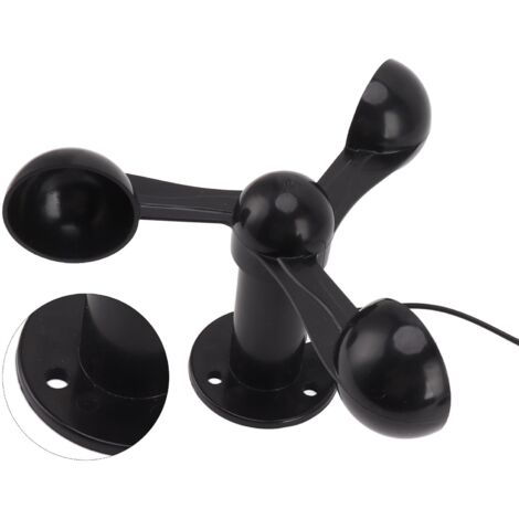 Capteur De Vitesse Du Vent 3 Tasses – Tension 0-3,8V – Câble Étanche 8 M – Trou De Montage 4 Cm – Pour Station Météo, Éolienne