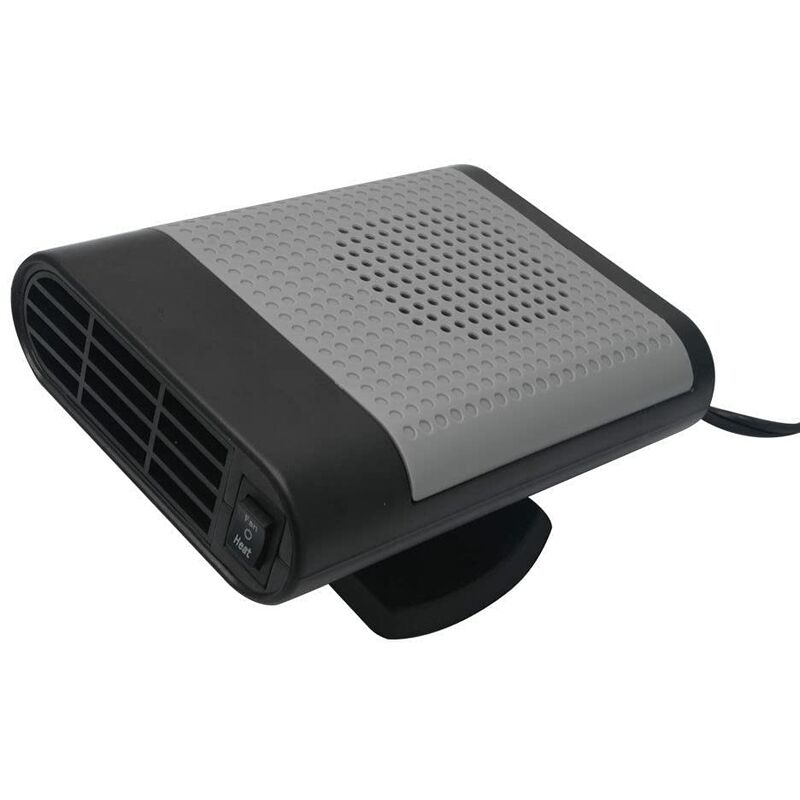 Ventilateur de radiateur de chauffage de voiture, TOTMOX 12V 2-en-1 Auto  Allume-cigare Chauffage Ventilateur de refroidissement Dégivreur Désembuage