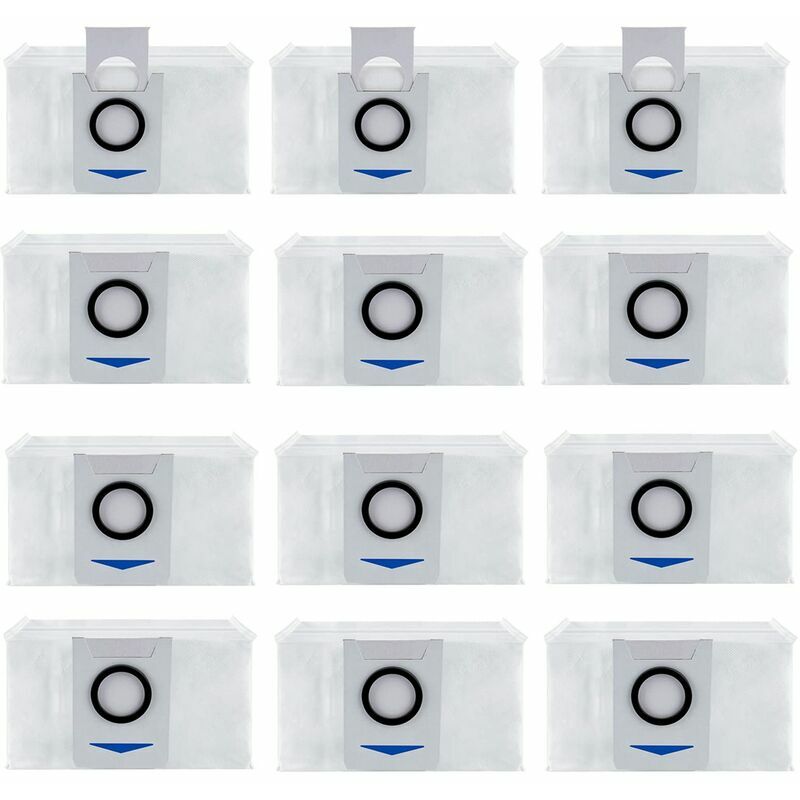 1x Sac-filtre tissus à fermeture éclair, réutilisable pour aspirateur  Karcher WD 4, WD 5, WD 6
