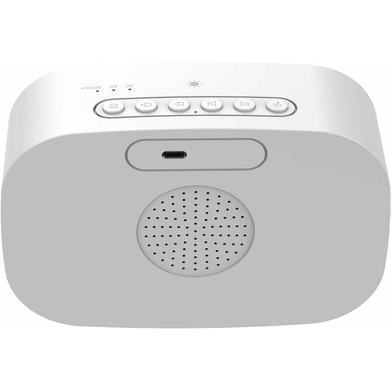 Lumière d'éveil - Lampe à lumière du jour - Machine à bruit blanc (8 sons)  - Bluetooth