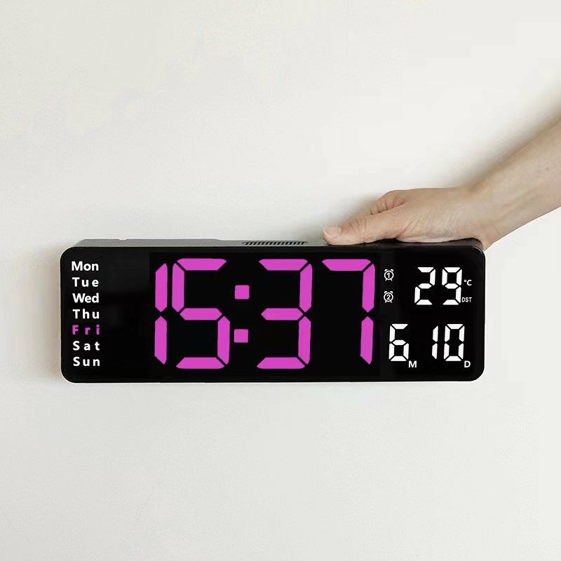 Kit D'Horloge Électronique Numérique À Monter Soi-Même, Avec 4 Led