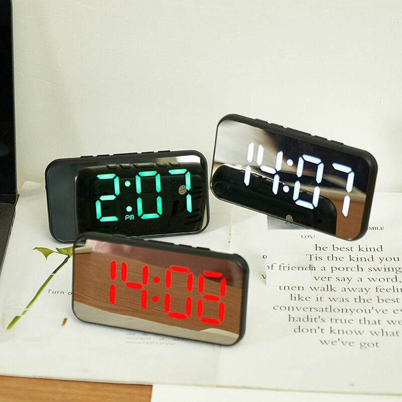 Horloge Bureau Chevet Horloges Numériques Décor pour Plafond Mur