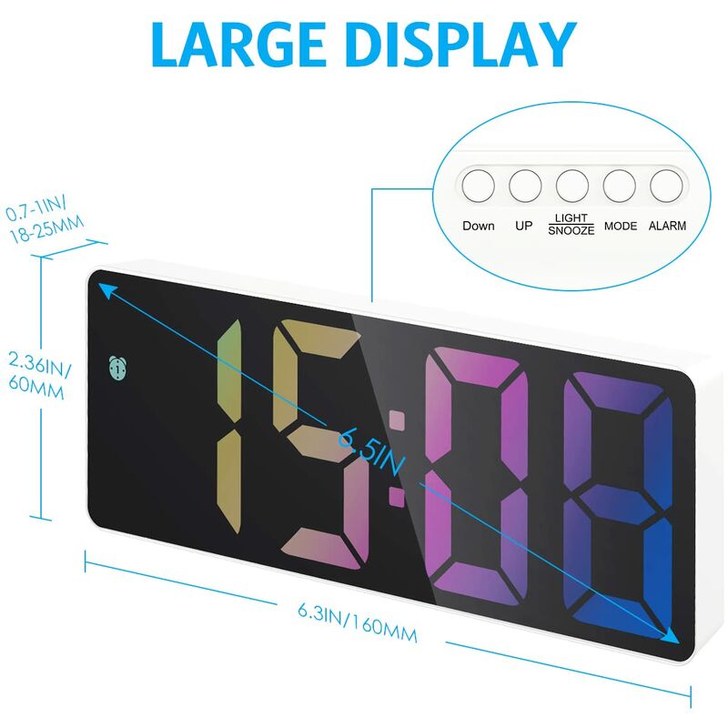 Afficheur LCD 4 pouces couleur CAN avec gong et synthèse vocale