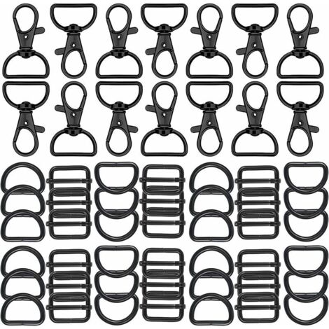 BuxiuGK 2 Pièces Ousqueton Pivotant En Acier Inoxydable,Longueur 69