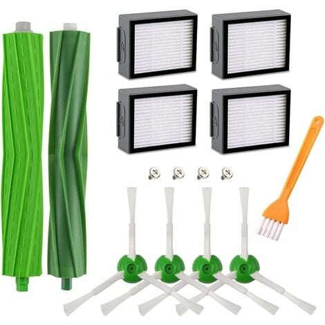 Accessoires Kit de Remplacement Compatible avec iRobot Roomba série i7 i7+  i7 plus et E5 E6 E7 Aspirateur - 14pcs : : Cuisine et Maison