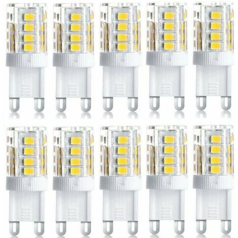 10 Ampoules LED Intérieur Voiture – 41 Mm Blanc Froid, Pour Plafonnier, Porte, Coffre