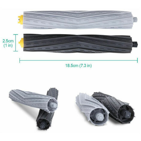 Remplaçant Brosse Kit Pièces accessoires pour iRobot Roomba serie 800 850 860 865 866 870 871 876 880 885 886 890 891 896 900 960 966 980 ect，Kit de pièces de rechange pour roomba (kit Roomba 800 900)