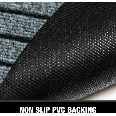 Tapis Cuisine Antidérapant 50x150cm, apis de cuisine avec patins en caoutchouc, Absorbant Tapis de Passage pour Cuisine, Salle à Manger, Salon - Gris