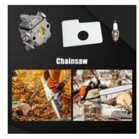 Carburateur Pour Tronçonneuse STIHL MS170 MS180 - Kit Complet Avec Filtres Et Bougie D'Allumage