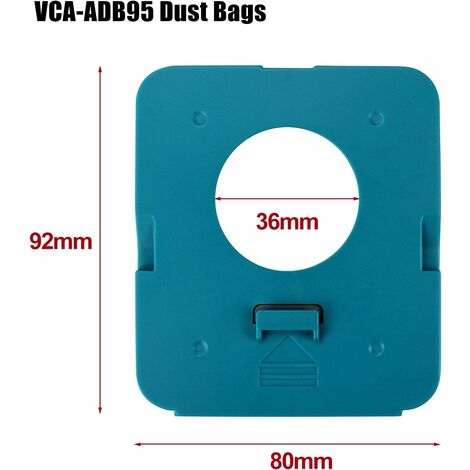 Lot de 4 sacs à poussière VCA-ADB95 pour aspirateur sans fil