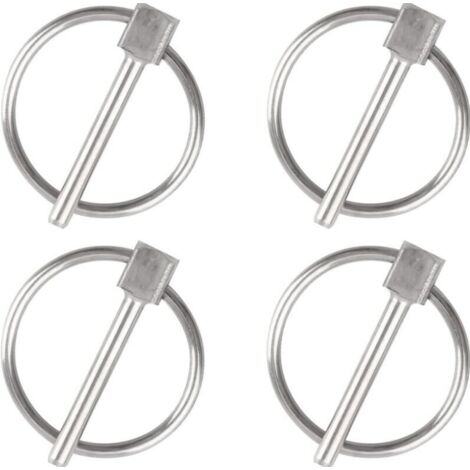 200 Goupilles De Verrouillage Acier Inoxydable - Pour Clés De Voiture, Diamètre 0.6 Mm, Longueur 8 Mm